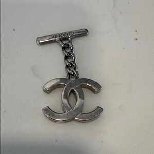 Chanel Silver Bag Charm
